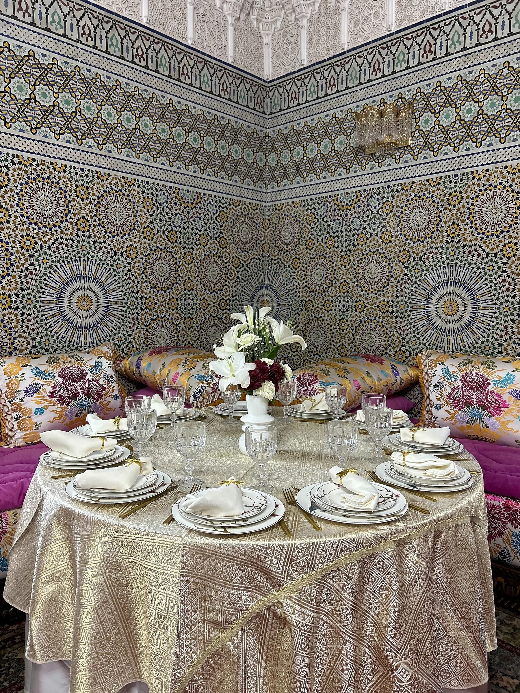 Art de recevoir marocain Dar Meryama